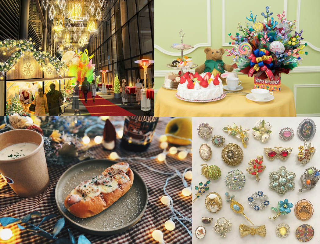 クリスマスマーケット、一部店舗商品イメージ