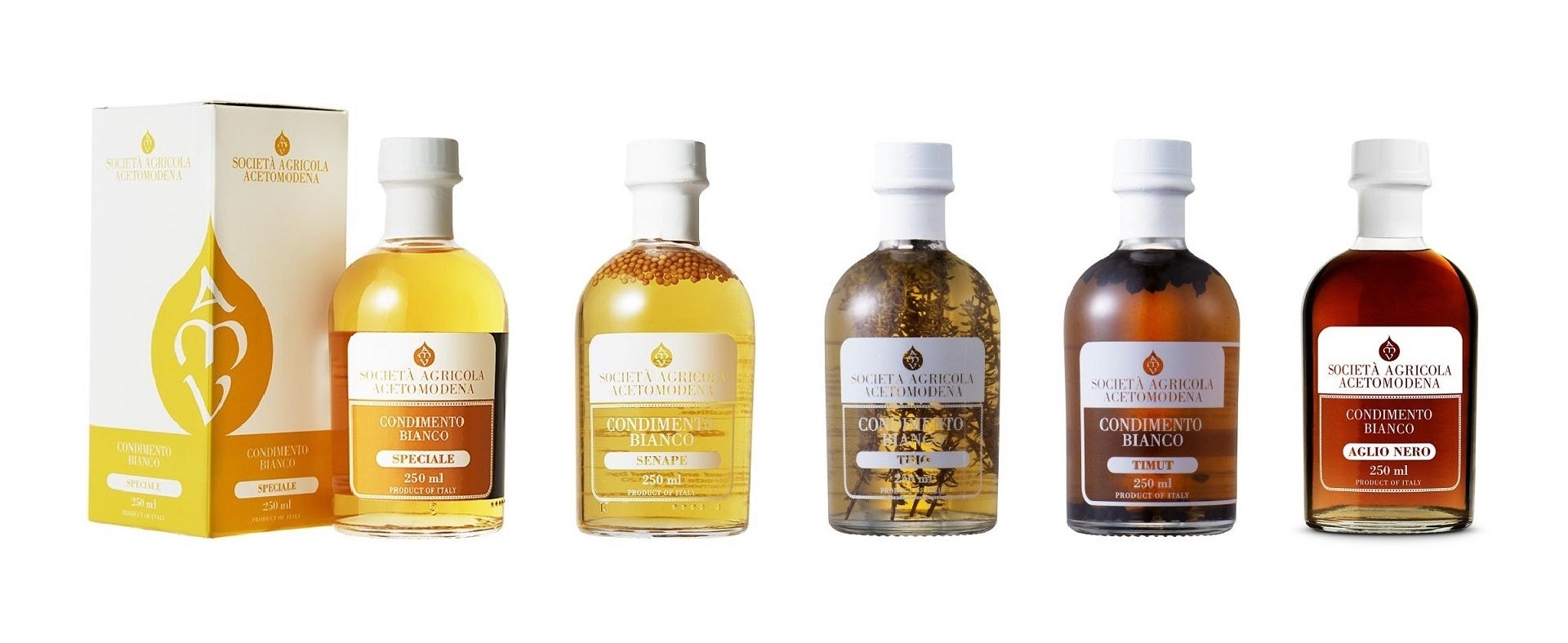 左からスペチアーレ、セーナペ、ティーモ、ティムット、アーリオ