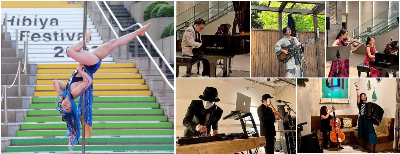 「Hibiya Festival 2023」 へ出演した”NEXTアーティスト”の様子