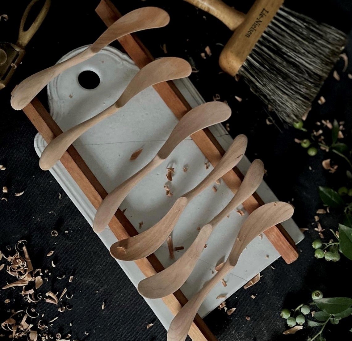 バターナイフ制作（イメージ）