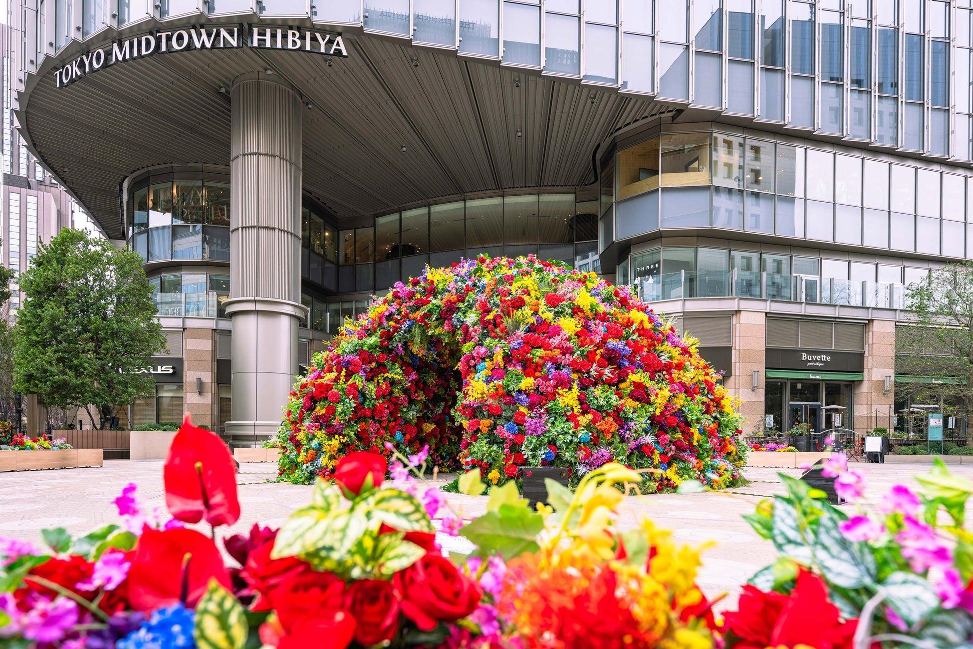 「Blossom Garden~植物彫刻~」
