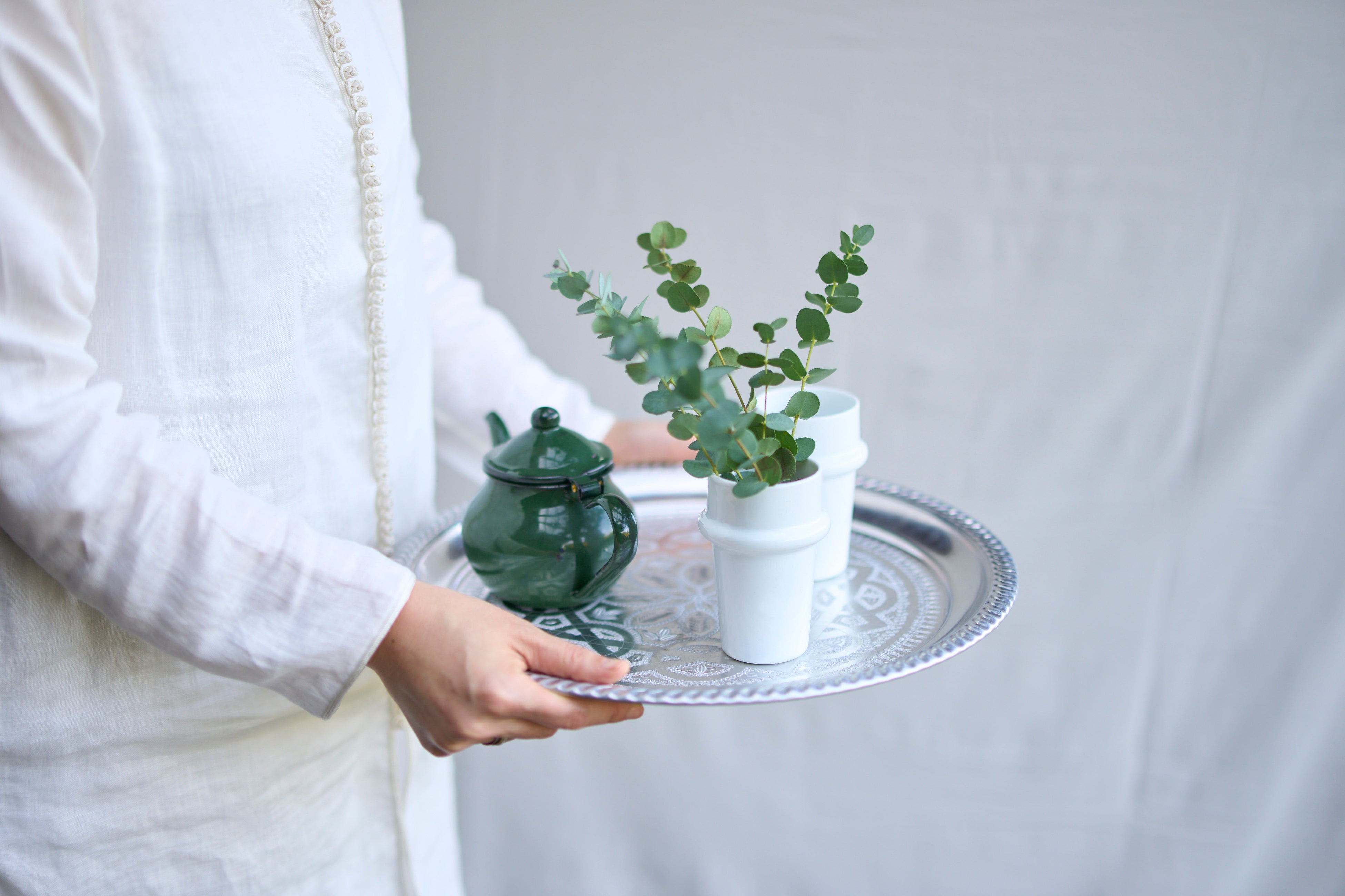 モロッコではミントティーが定番。