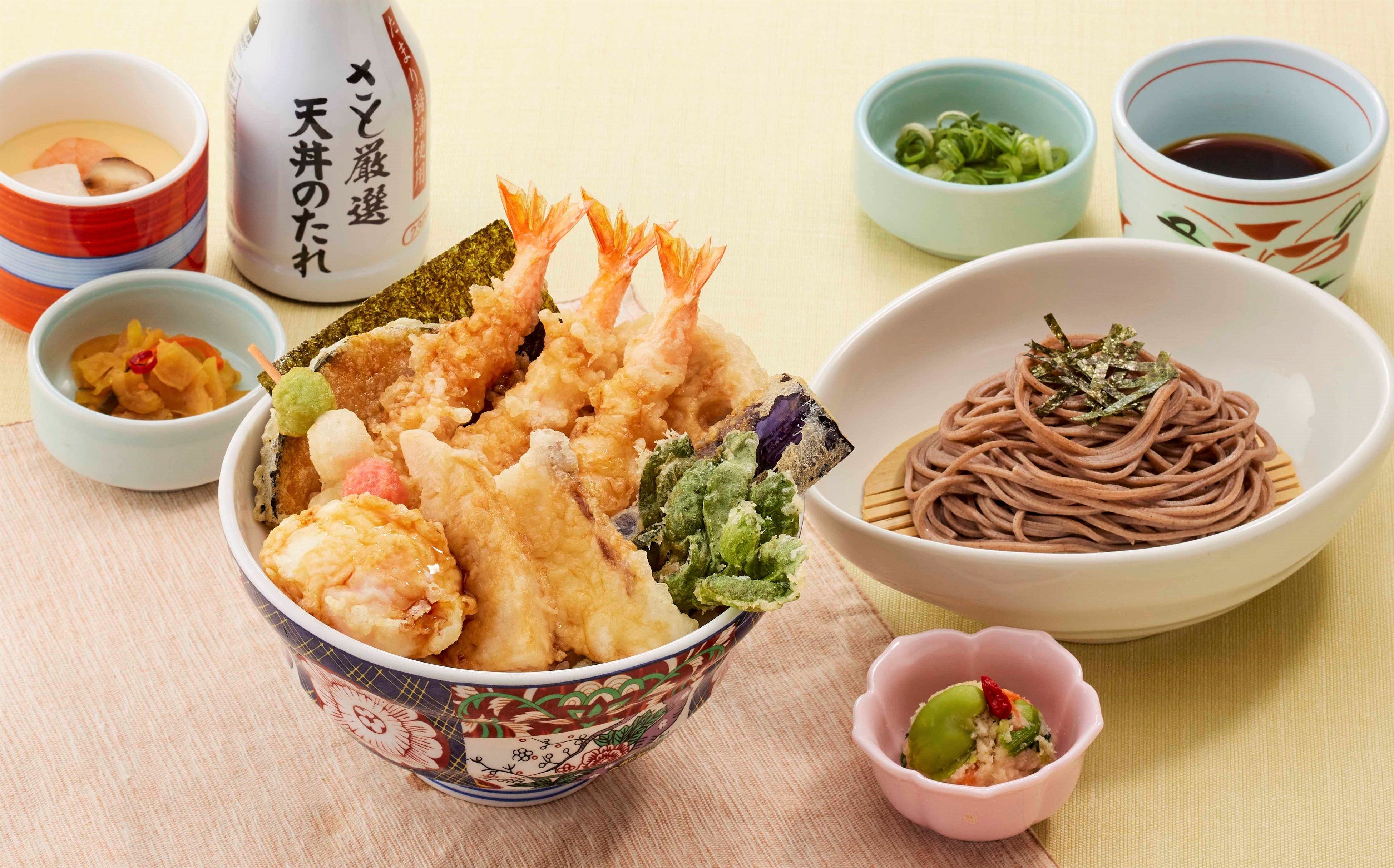 春爛漫天丼御膳　１,５９９円(税込１,７５８円)