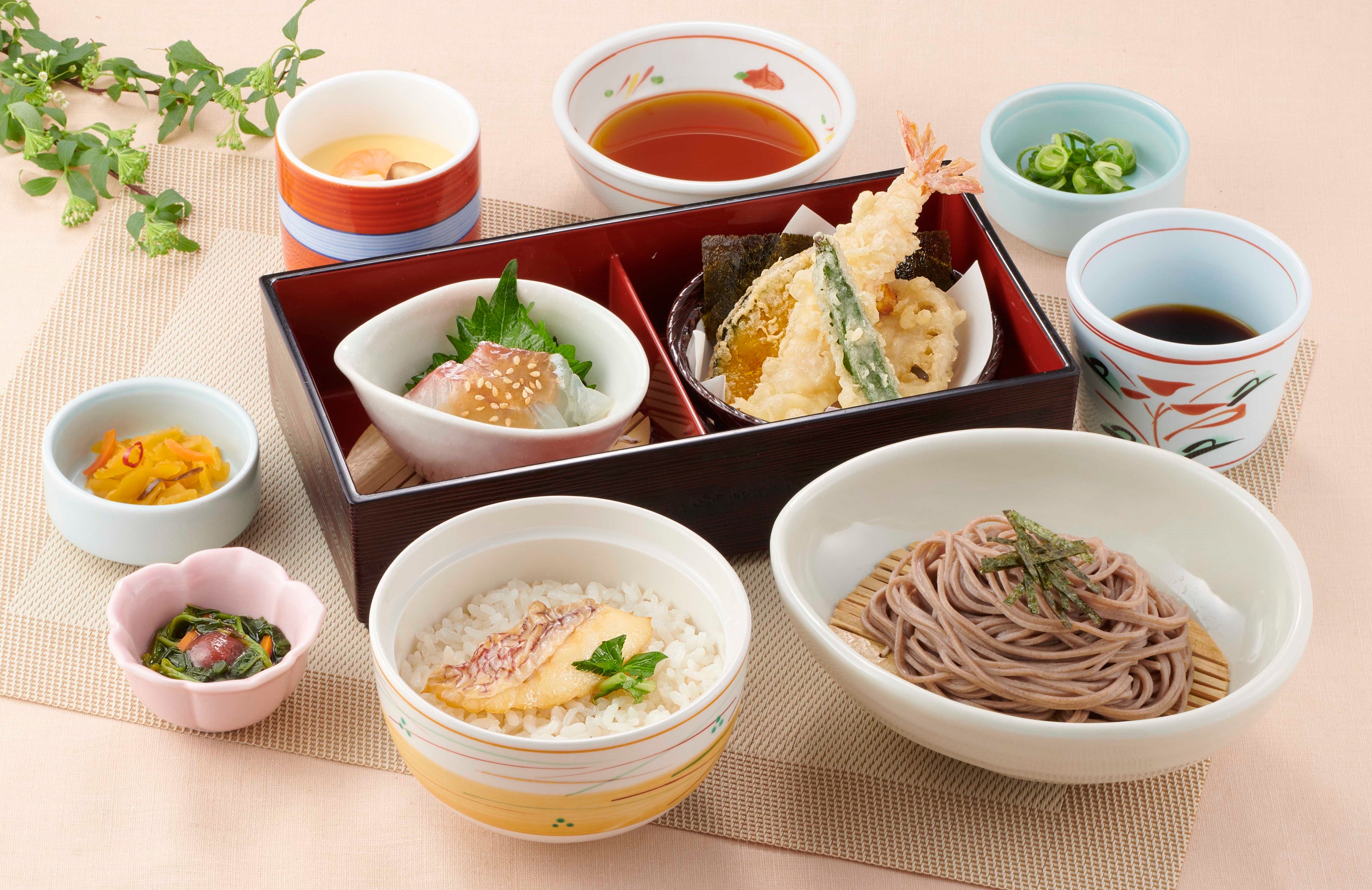 松山風ミニ鯛めし膳　１,７９９円(税込１,９７８円)