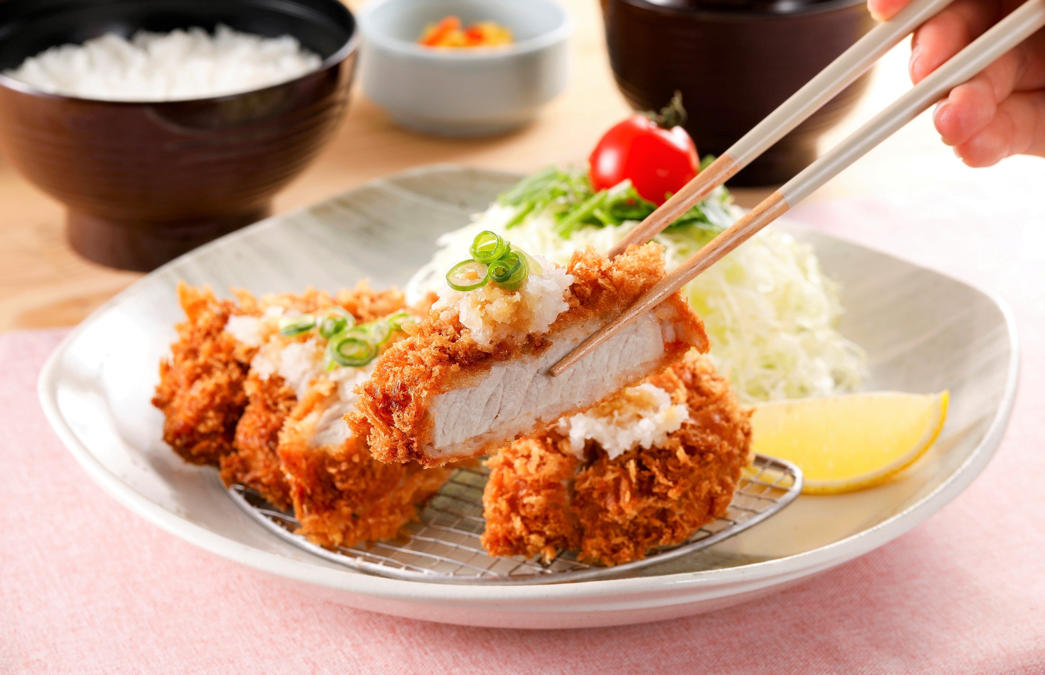 厚切りおろしとんかつ