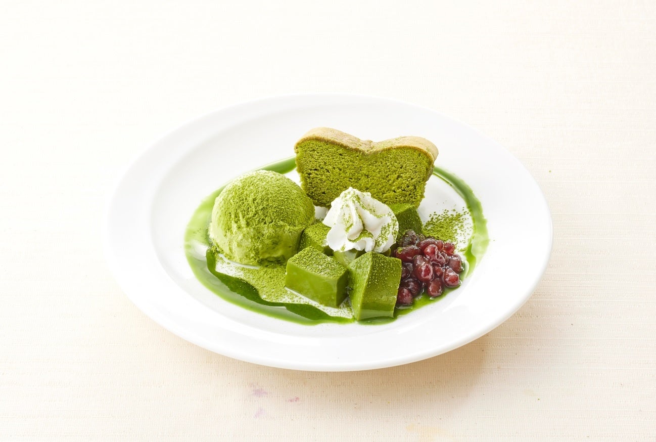 天空の抹茶プレート　６５８円