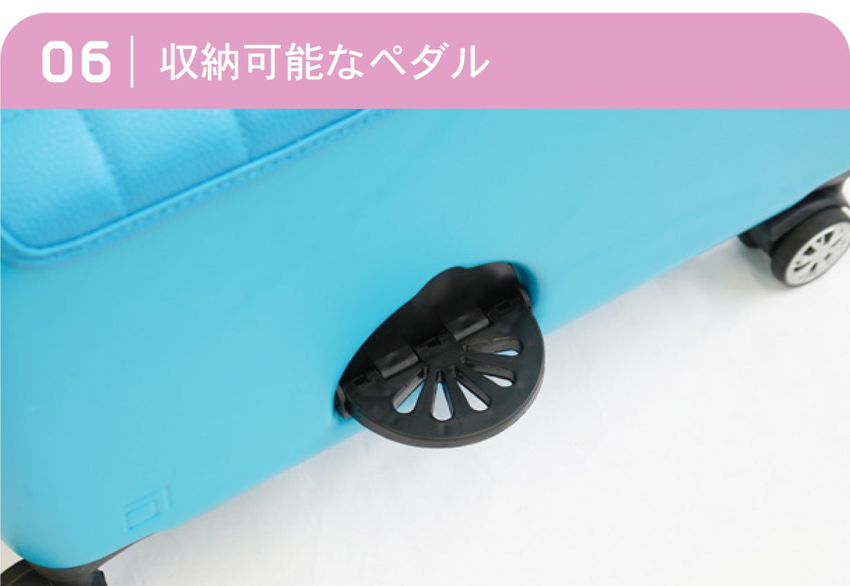 Amazon | [HAPIRIDE] Nippers 子供が乗れるスーツケース 機内