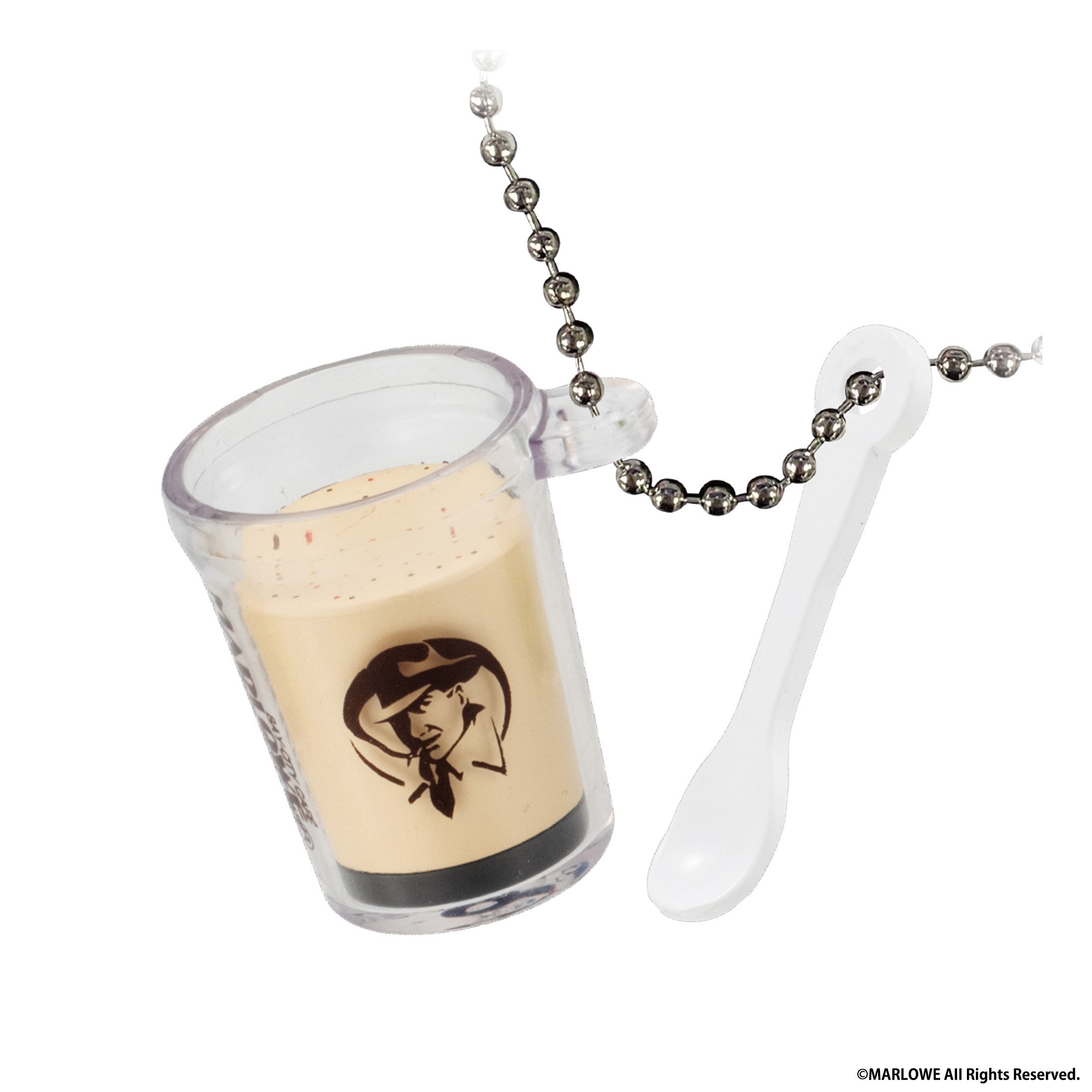 ①カスタードプリン+ボーンチャイナスプーン