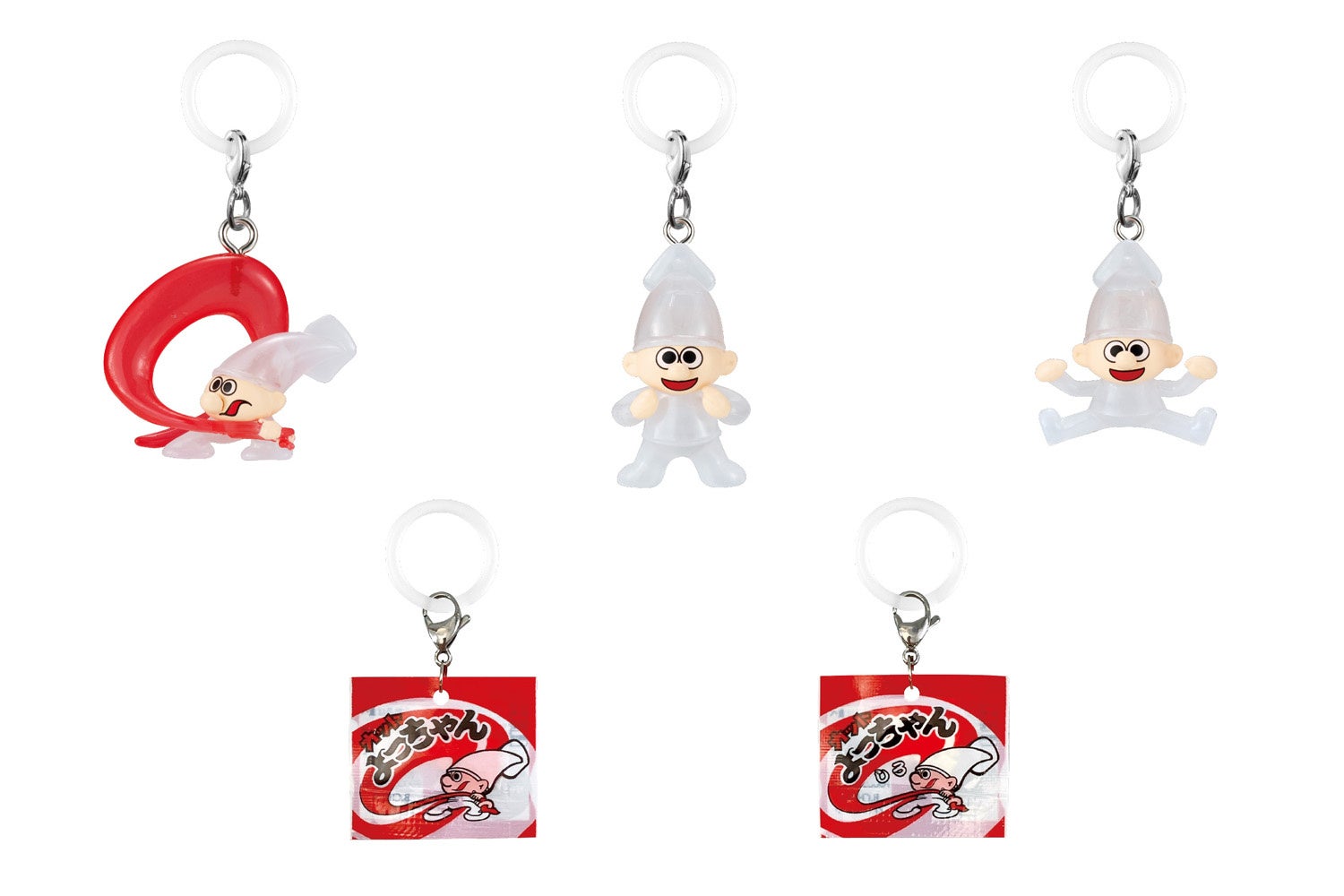 ソフビフィギュアのよっちゃん よっちゃんイカ 企業物 よっちゃん食品工業 よっちゃんいか」が立体化されてフィギュアになるとこうなります