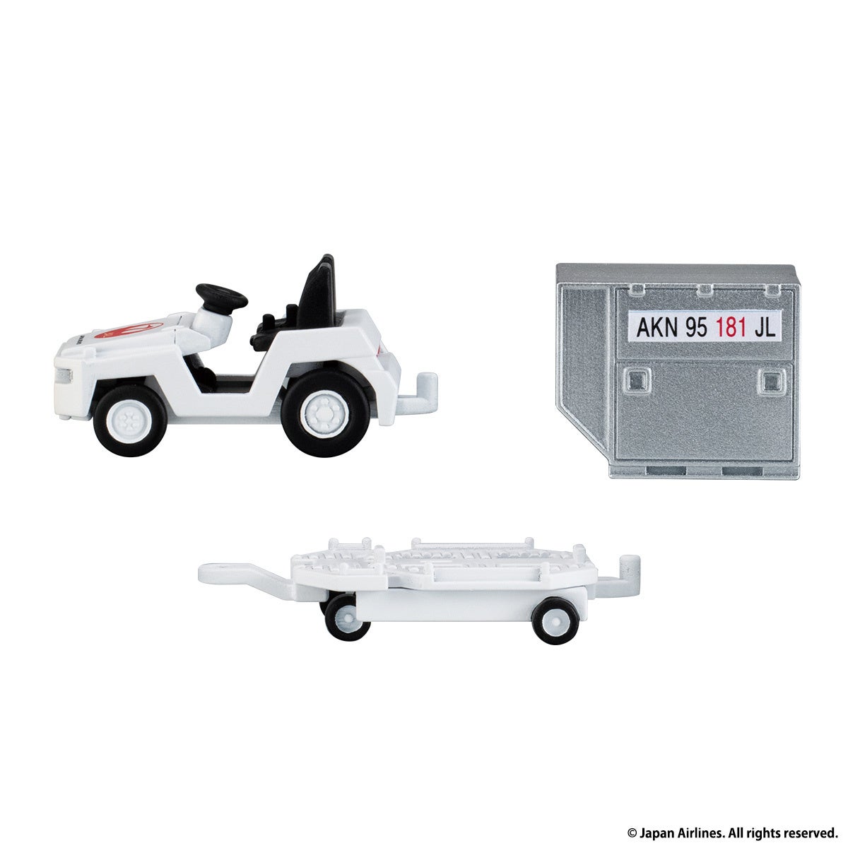 ④ トーイングトラクター＋コンテナ