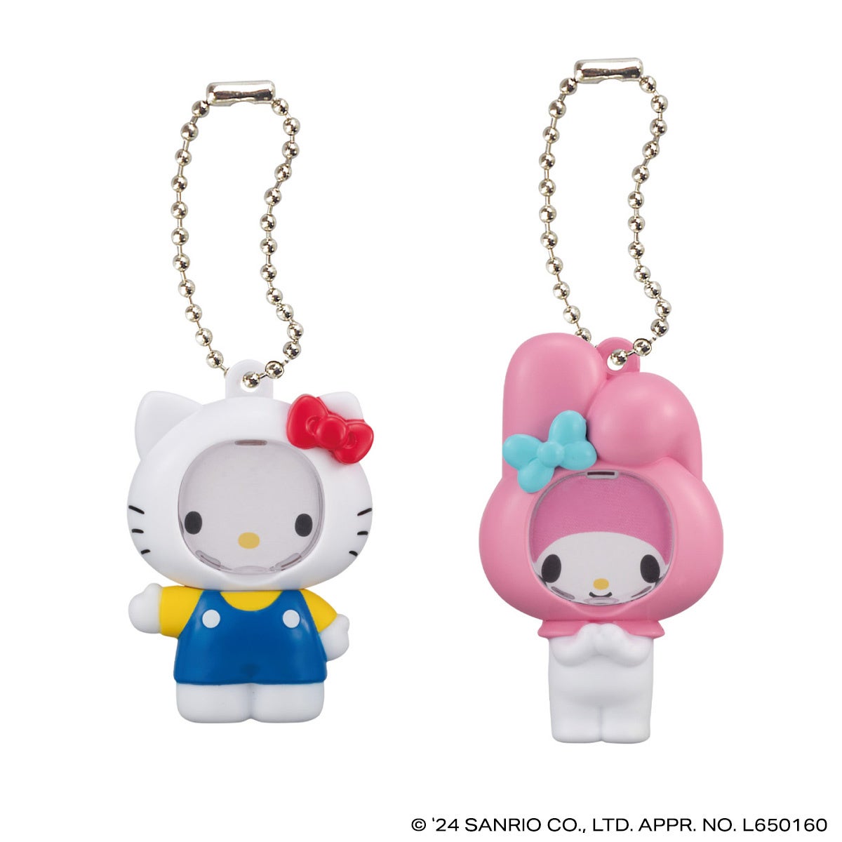 ①ハローキティ ②マイメロディ