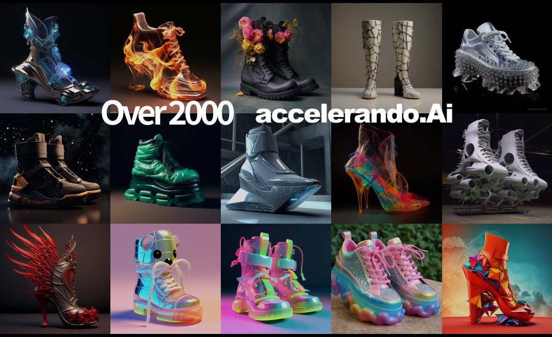 デザイン総数2,000通!AI技術×最先端デザインで創る未来のファッション