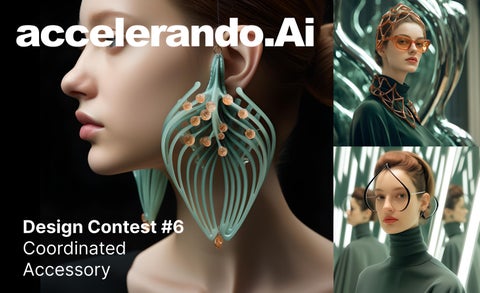 「accelerando.Ai」が開催するファッションコンテスト!デザインウェアにマッチしたアクセサリーを募集 「accelerando.Ai」が開催するファッションコンテスト!デザインウェアにマッチしたアクセサリーを募集