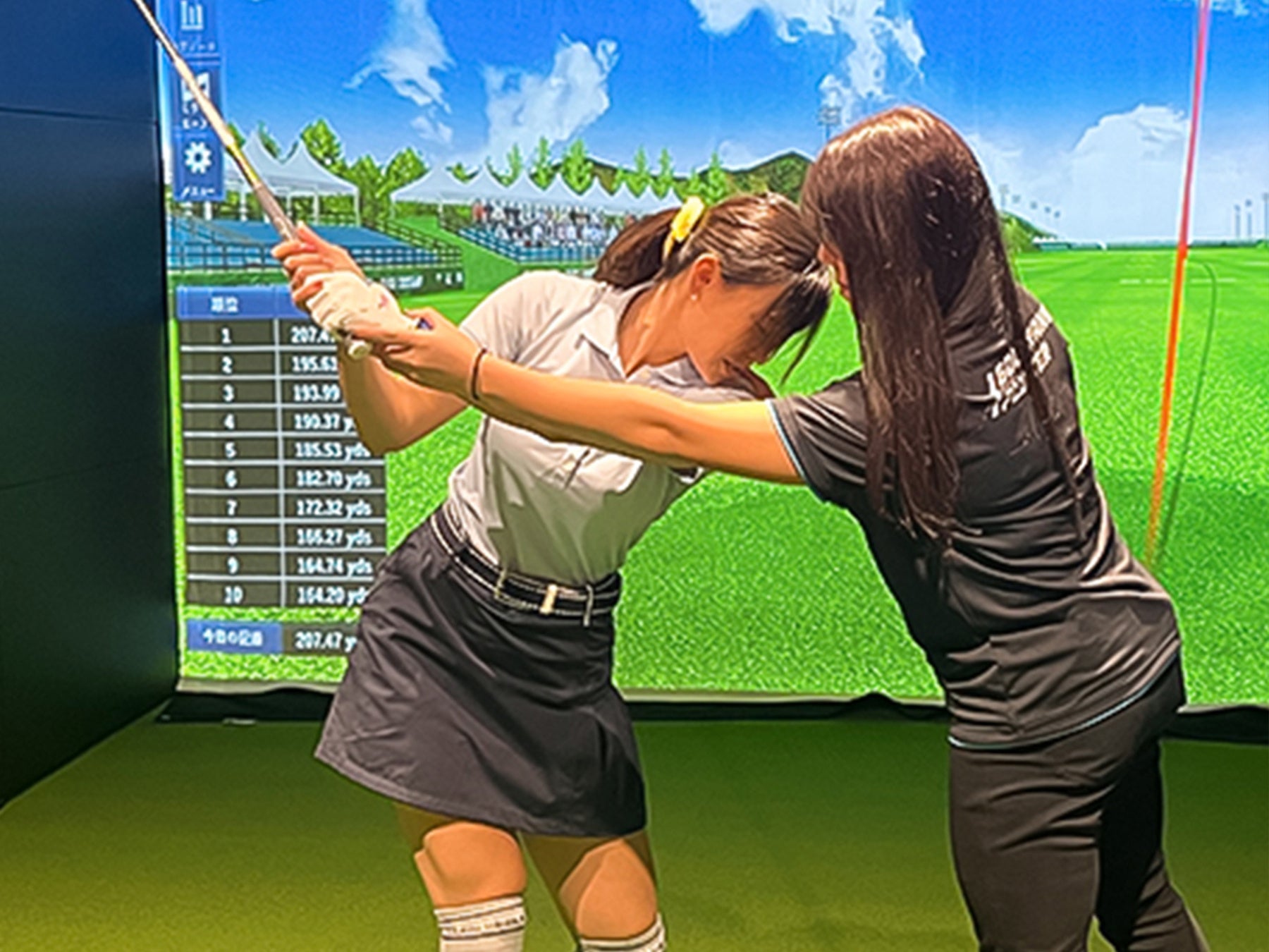 ワンポイントレッスンの風景