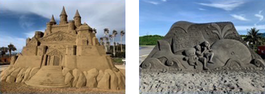 自然の中でのアート活動