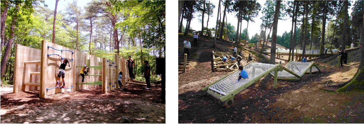 「山のアスレチックフィールド」イメージ