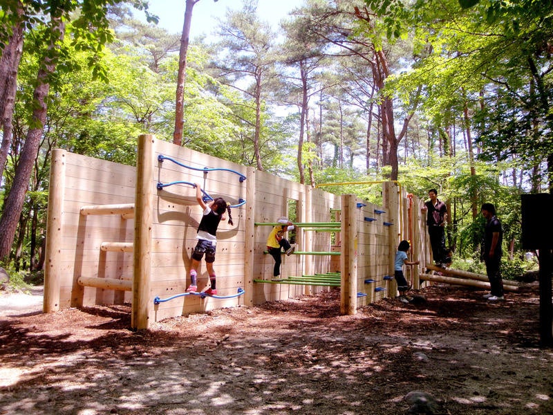 「山のアスレチックフィールド」イメージ