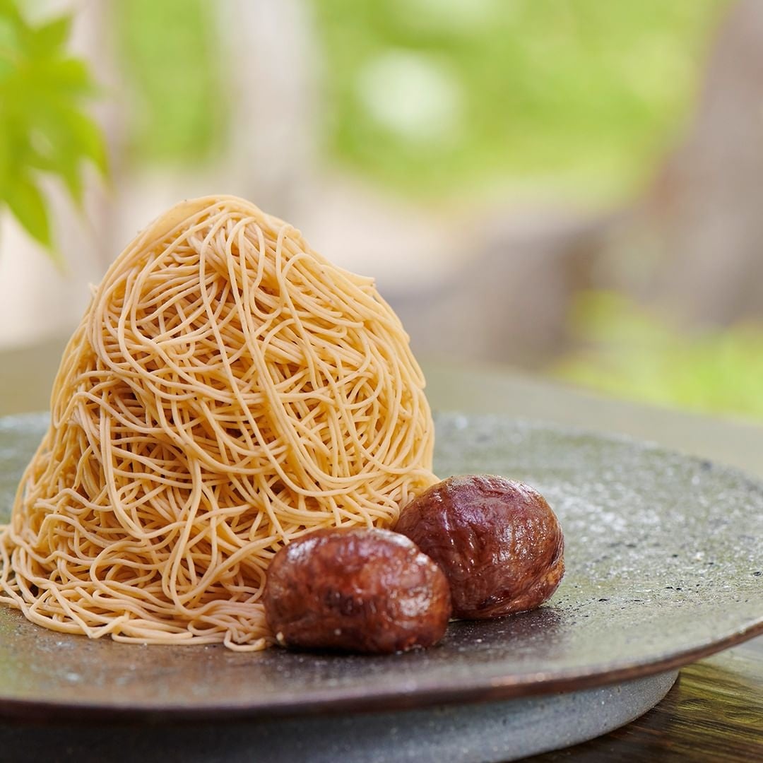 丹波栗のしぼりたてモンブラン    ※イメージ画像