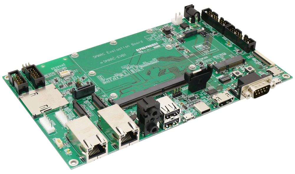 評価用キャリアボード「SMARC-EVB1」