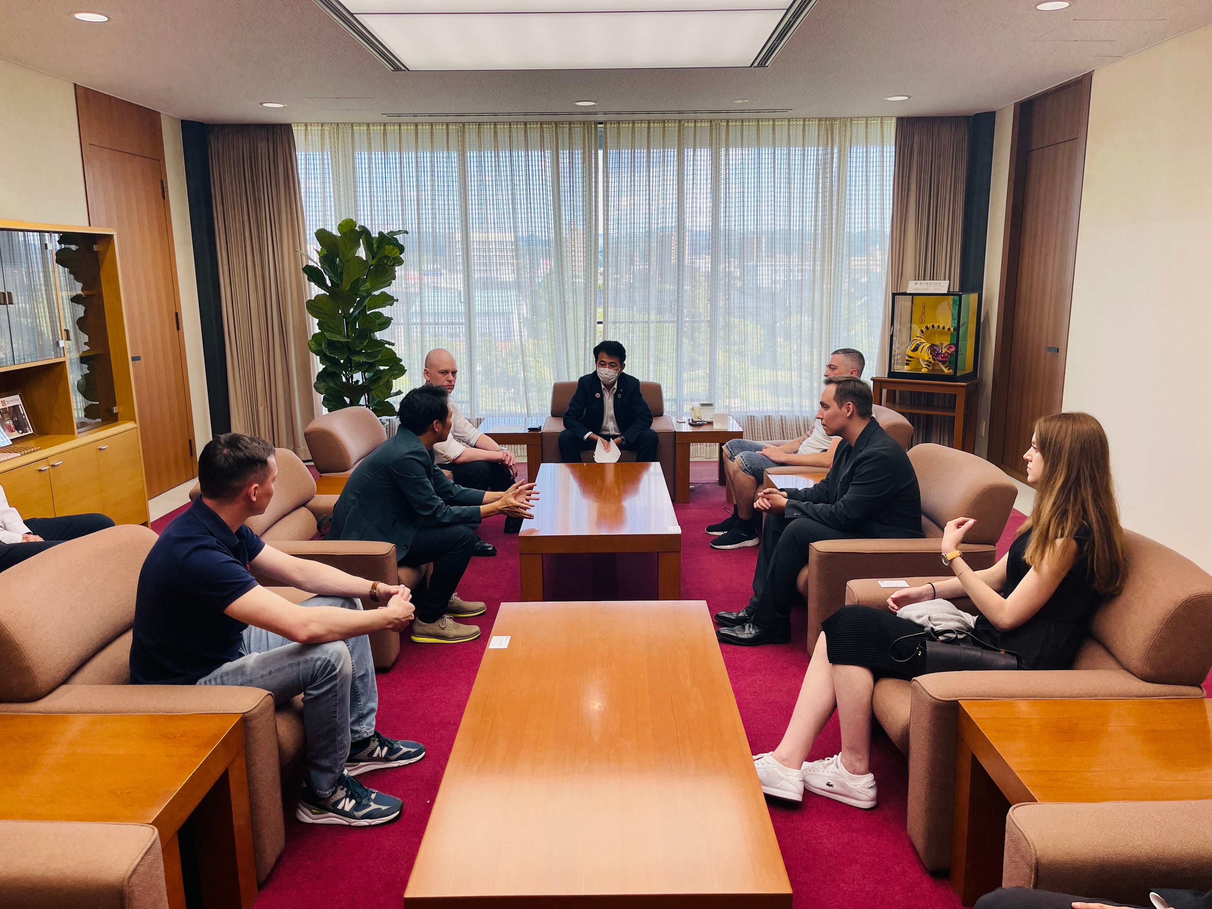 出雲市長表敬訪問