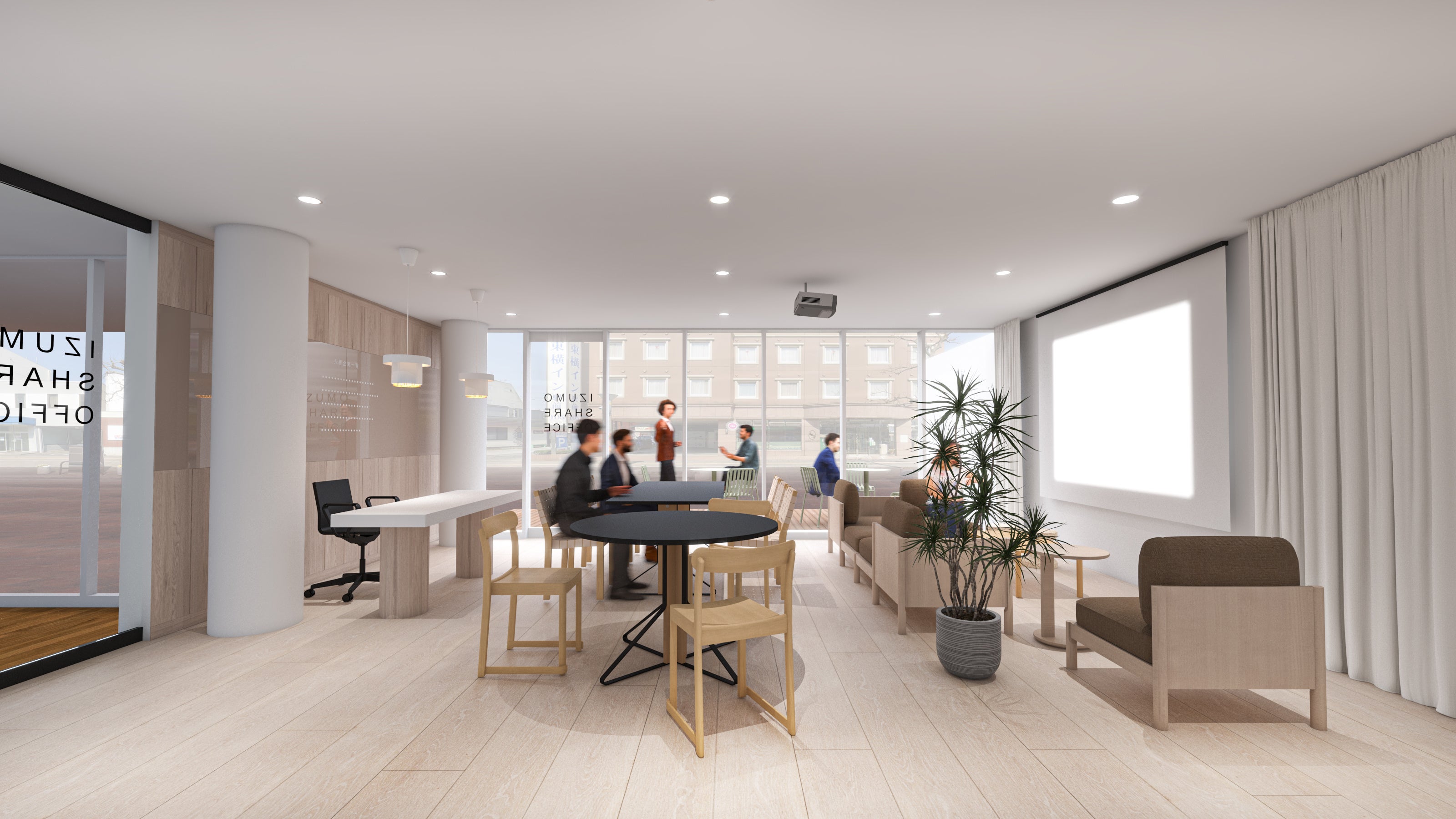 People Cloudの新しいコワーキングスペースが島根県出雲市で2023