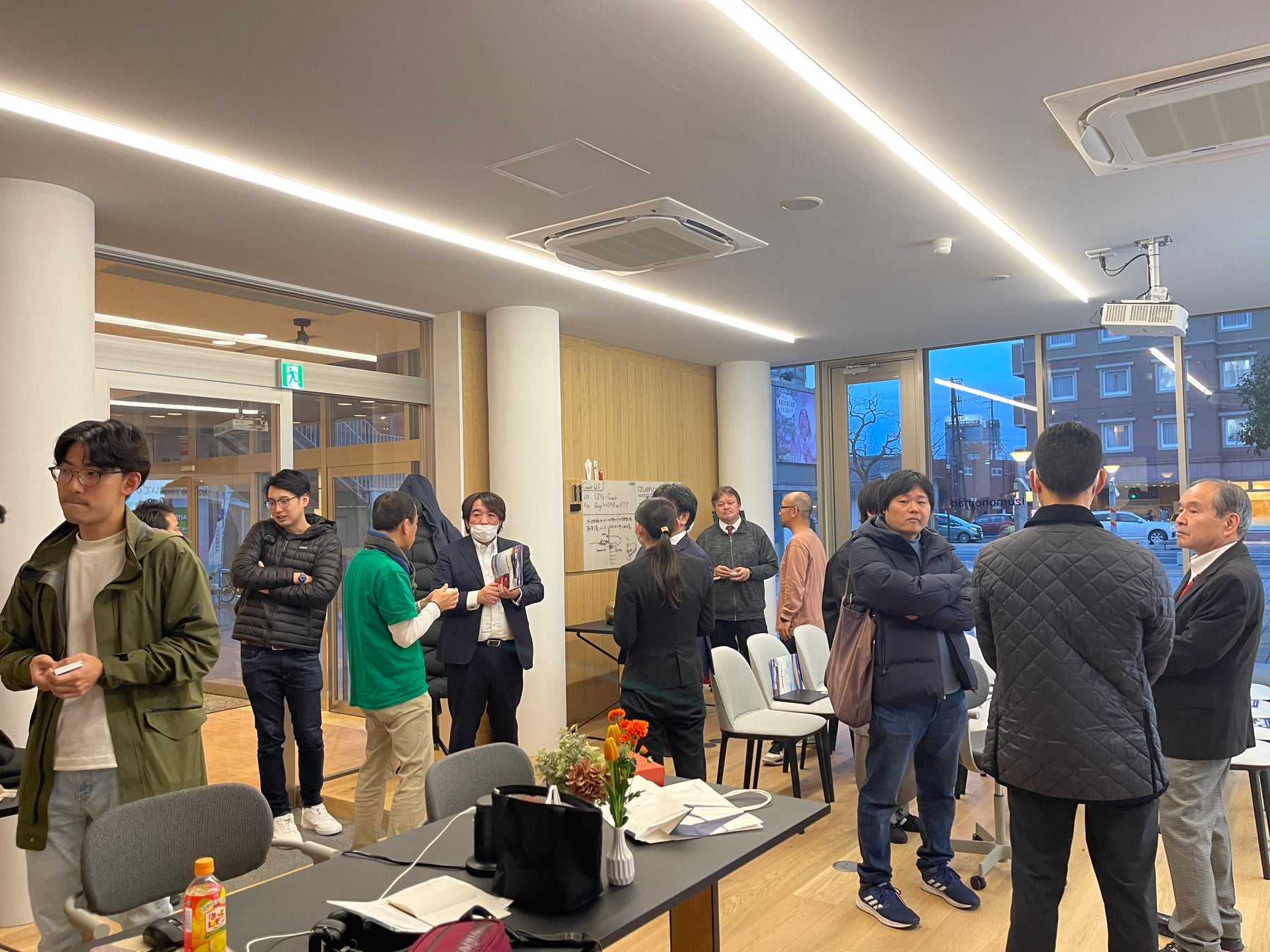 Izumonomadでの経営者向け交流イベント