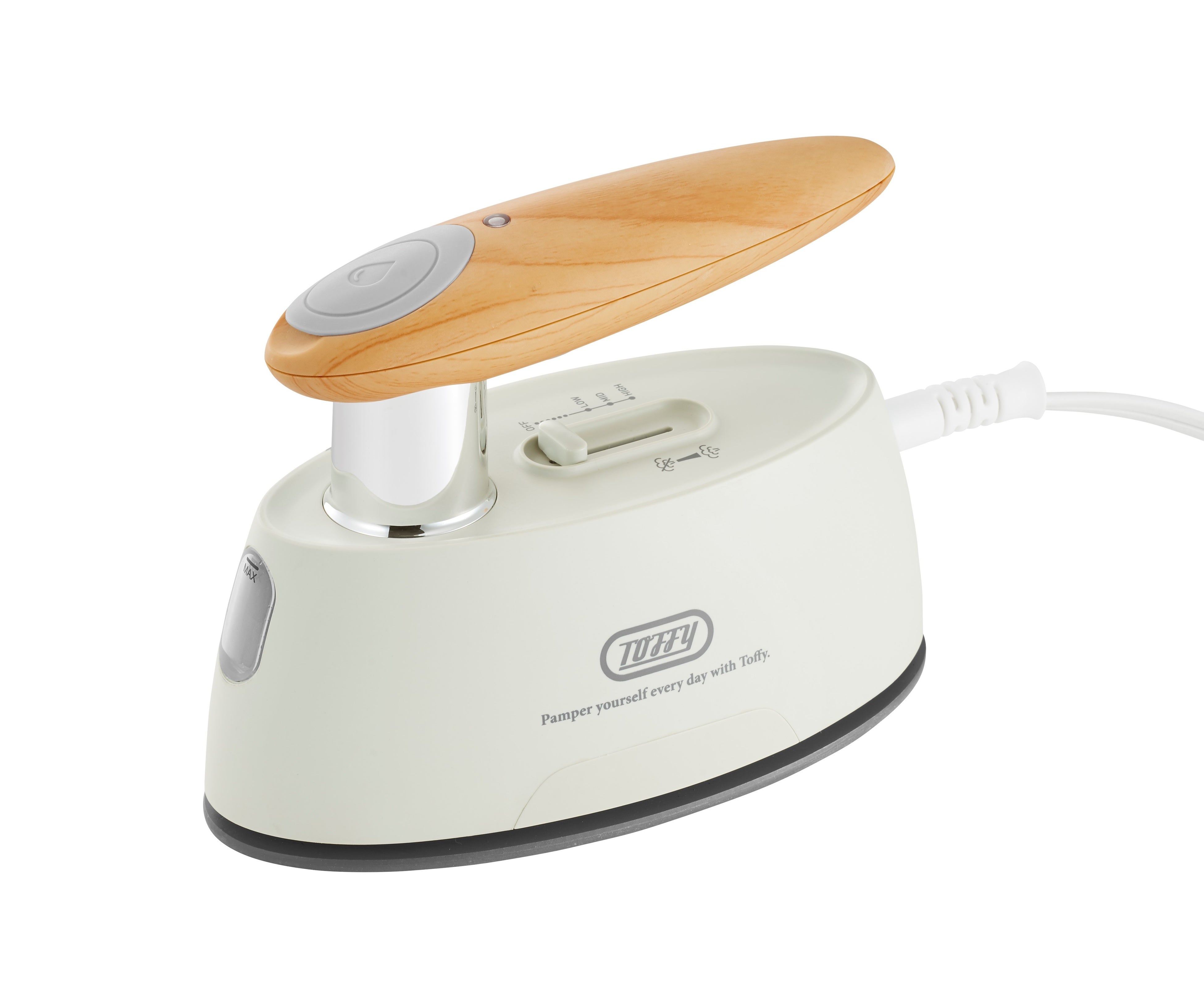 ハンディアイロン＆スチーマー HW-SM2 (ペールアクア) スチーム/プレス2WAY 最大20g/分強力スチーム シワ伸ばし 除菌 脱臭 花粉 ハンディアイロン＆スチーマー 強力スチーム 温度調節3段階 タンク容量