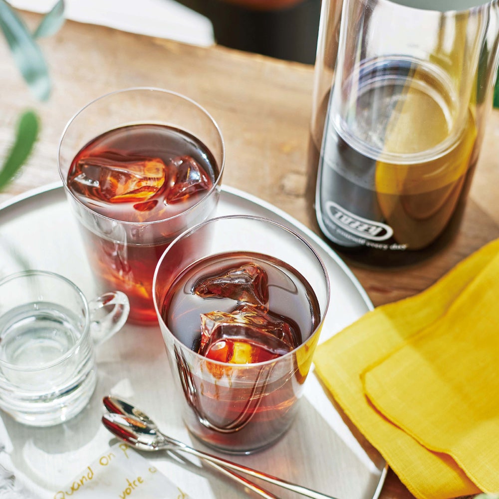 香り高い水出しコーヒーが スイッチひとつで簡単に！