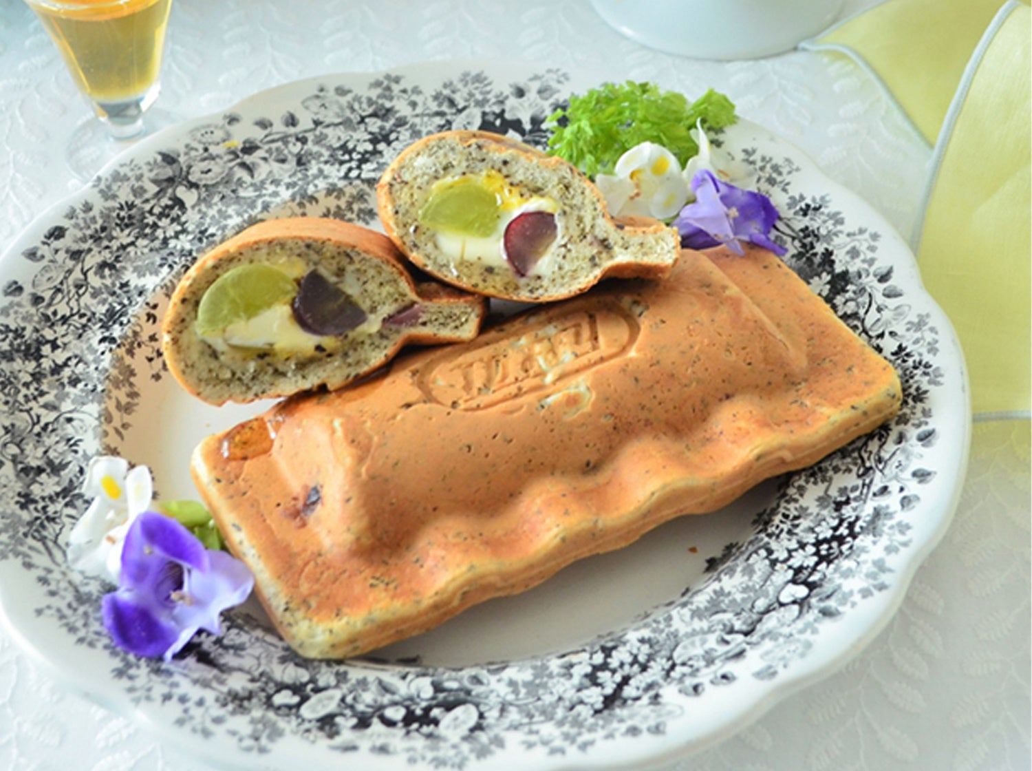 紅茶のパンケーキ風