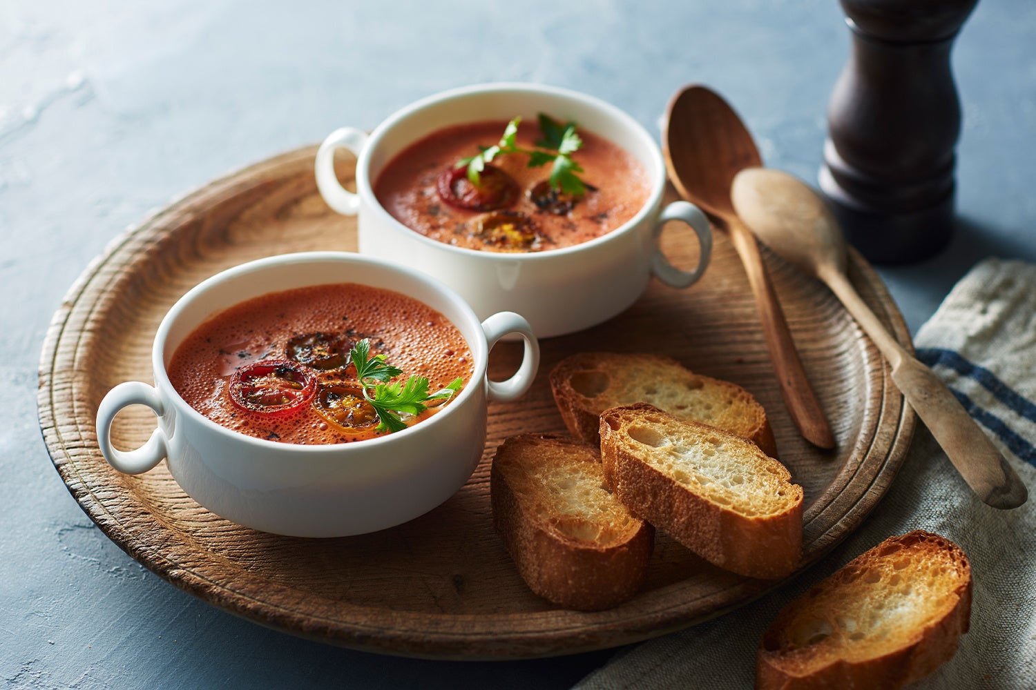 トマトカプチーノ風スープ
