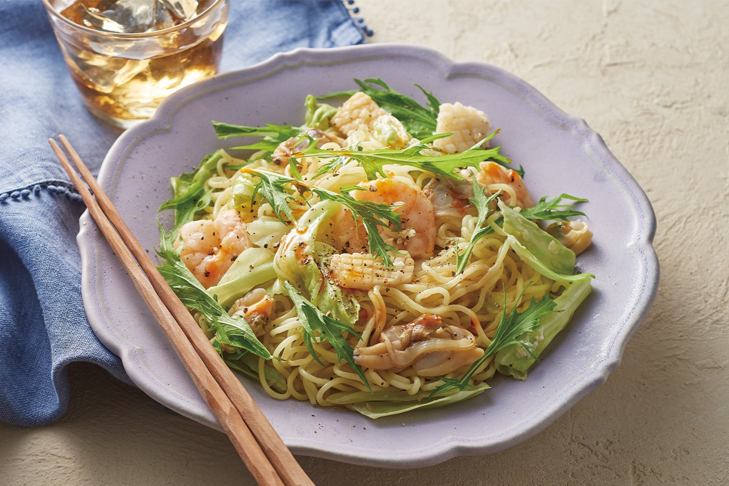 シーフード焼きそば