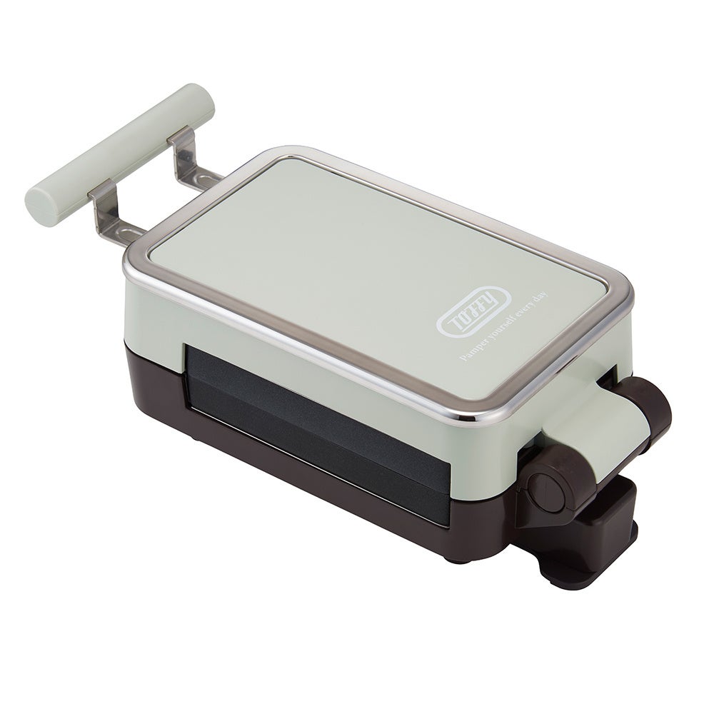 史上初!? 約5×5cmサイズのホットサンドが1度に4つできるホットサンド