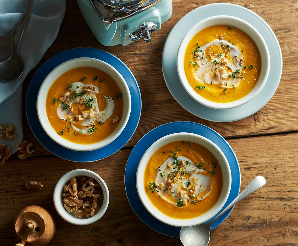 人参とかぼちゃのポタージュ