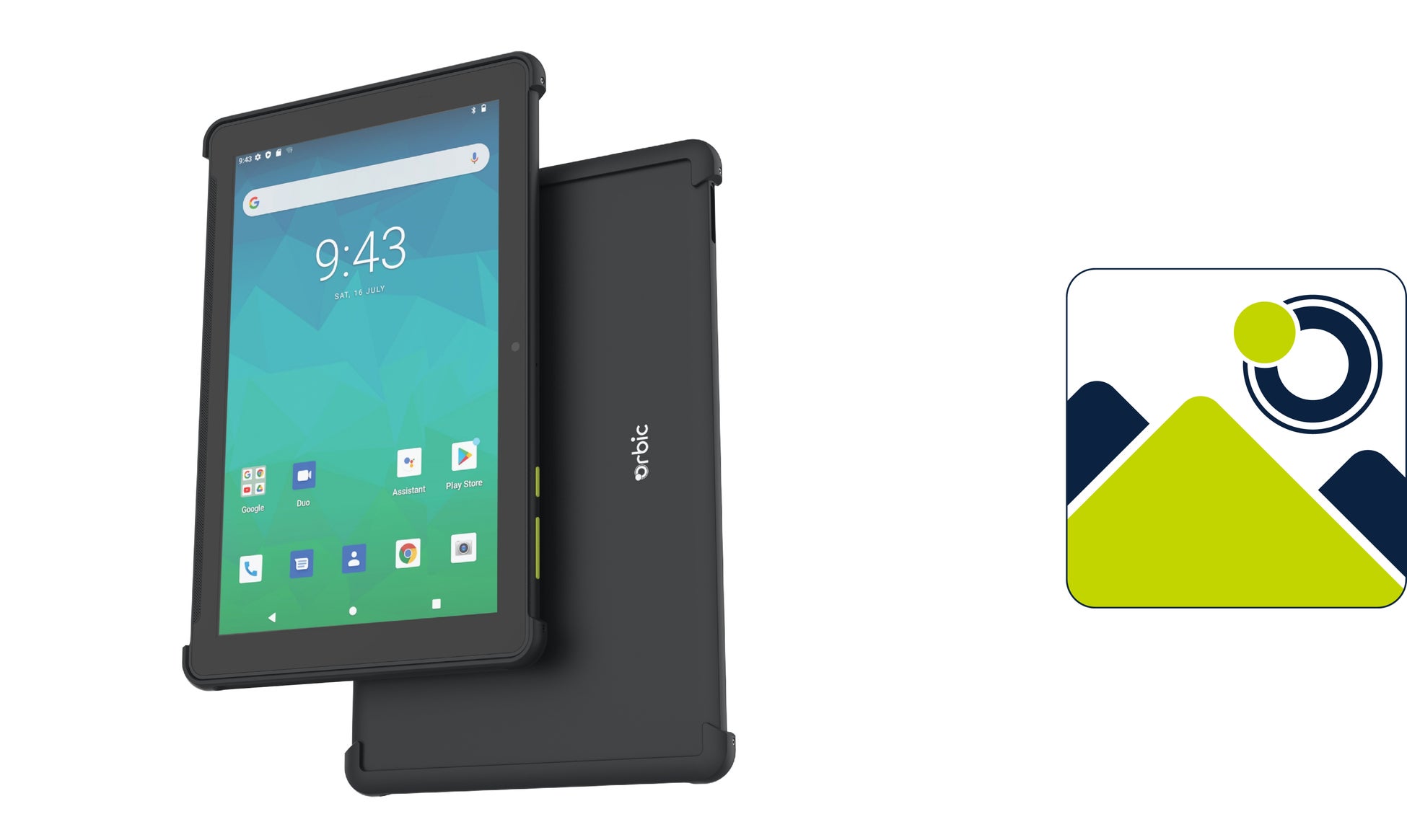 「Orbic TAB10R® 4G」、「Orbic Gallery™」