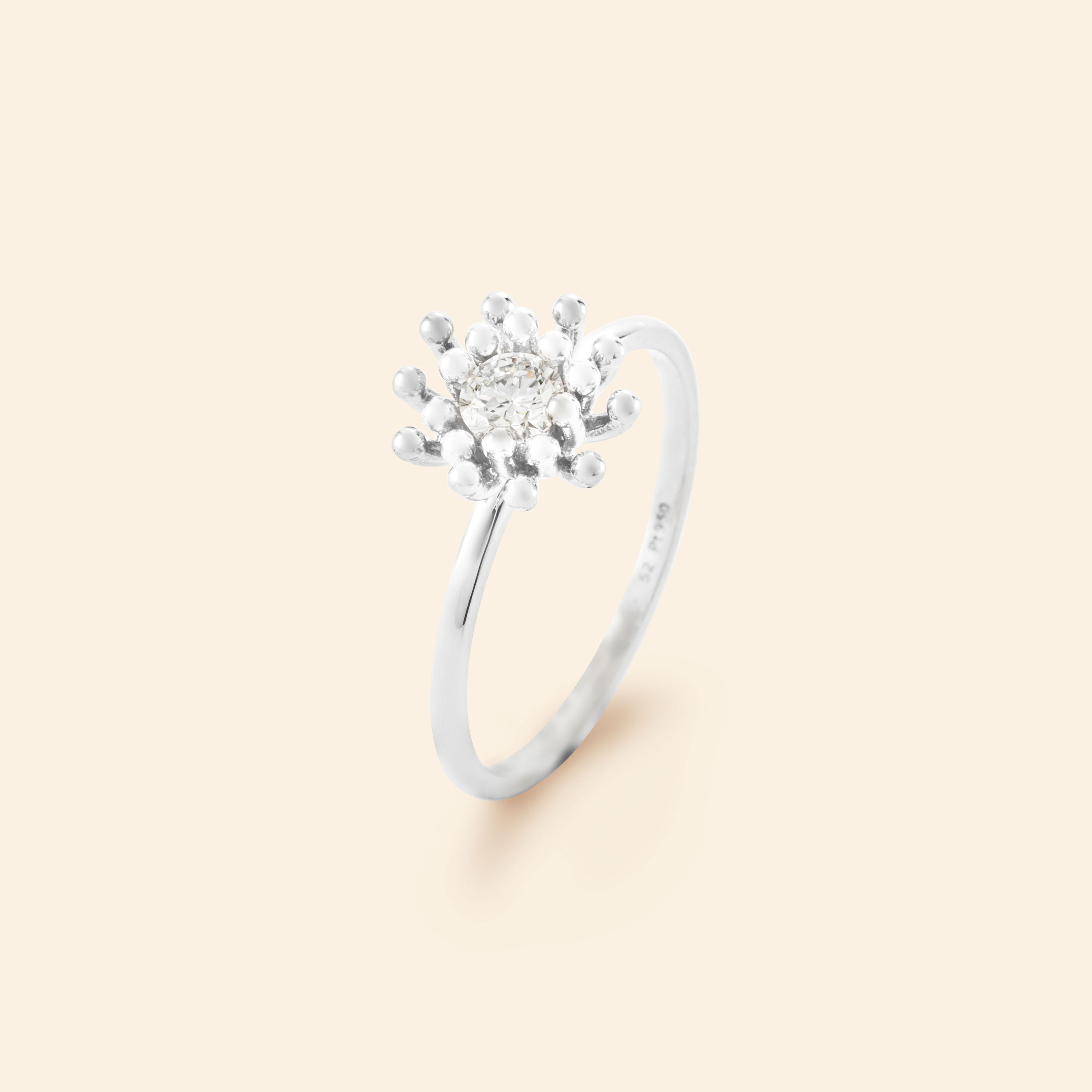 メレリオ、カクタス エンゲージ リング 0.2