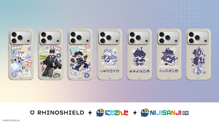 RHINOSHIELD × にじさんじコラボが正式発表!日本・台湾向けに、2025年 RHINOSHIELD × にじさんじコラボが正式発表!日本・台湾向けに、2025年