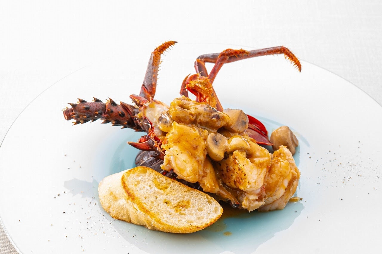 鉄板焼 伊勢海老(メニューの一例)