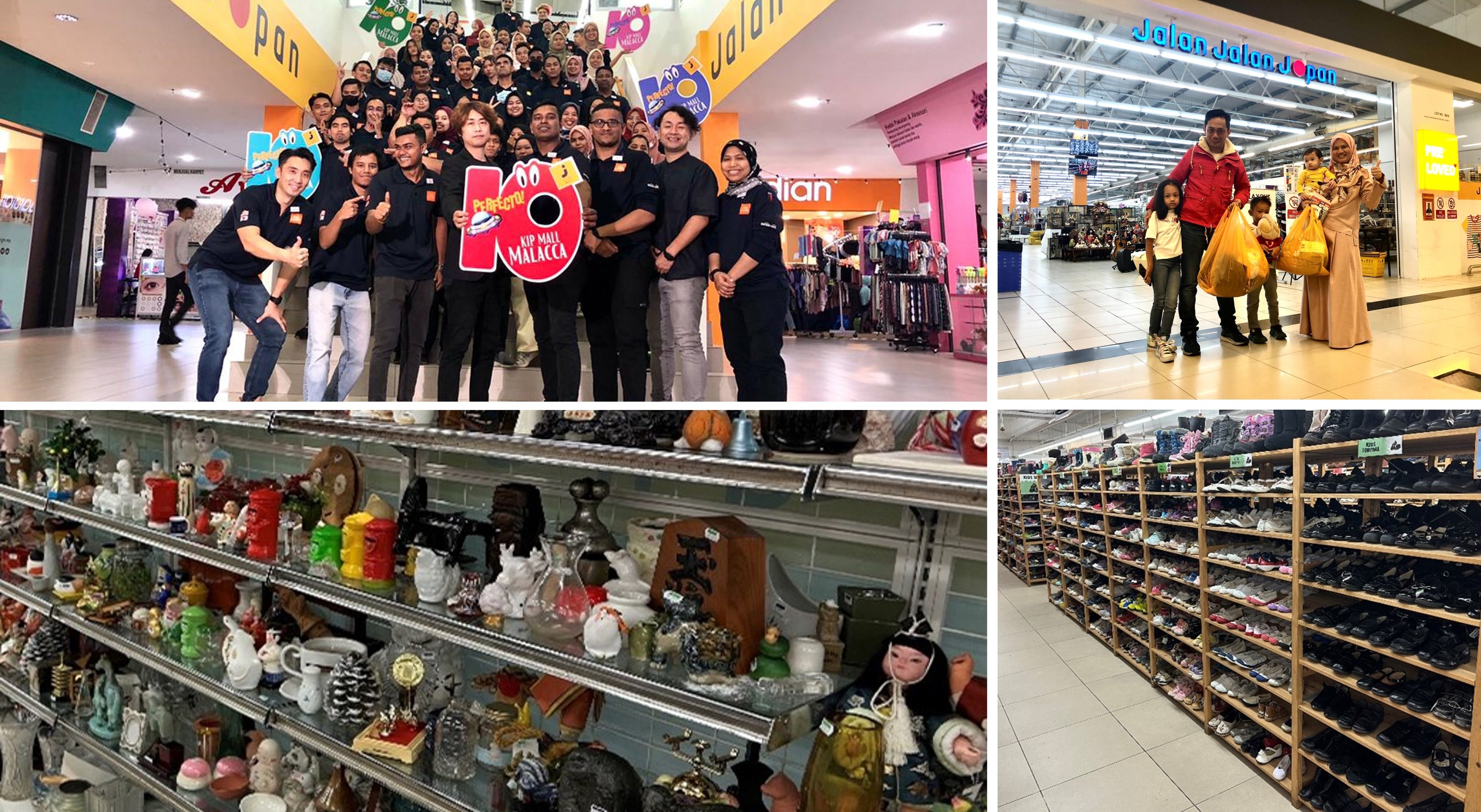 JJJ従業員、お買物を楽しむお客様、「Jalan Jalan Japan」店内売場