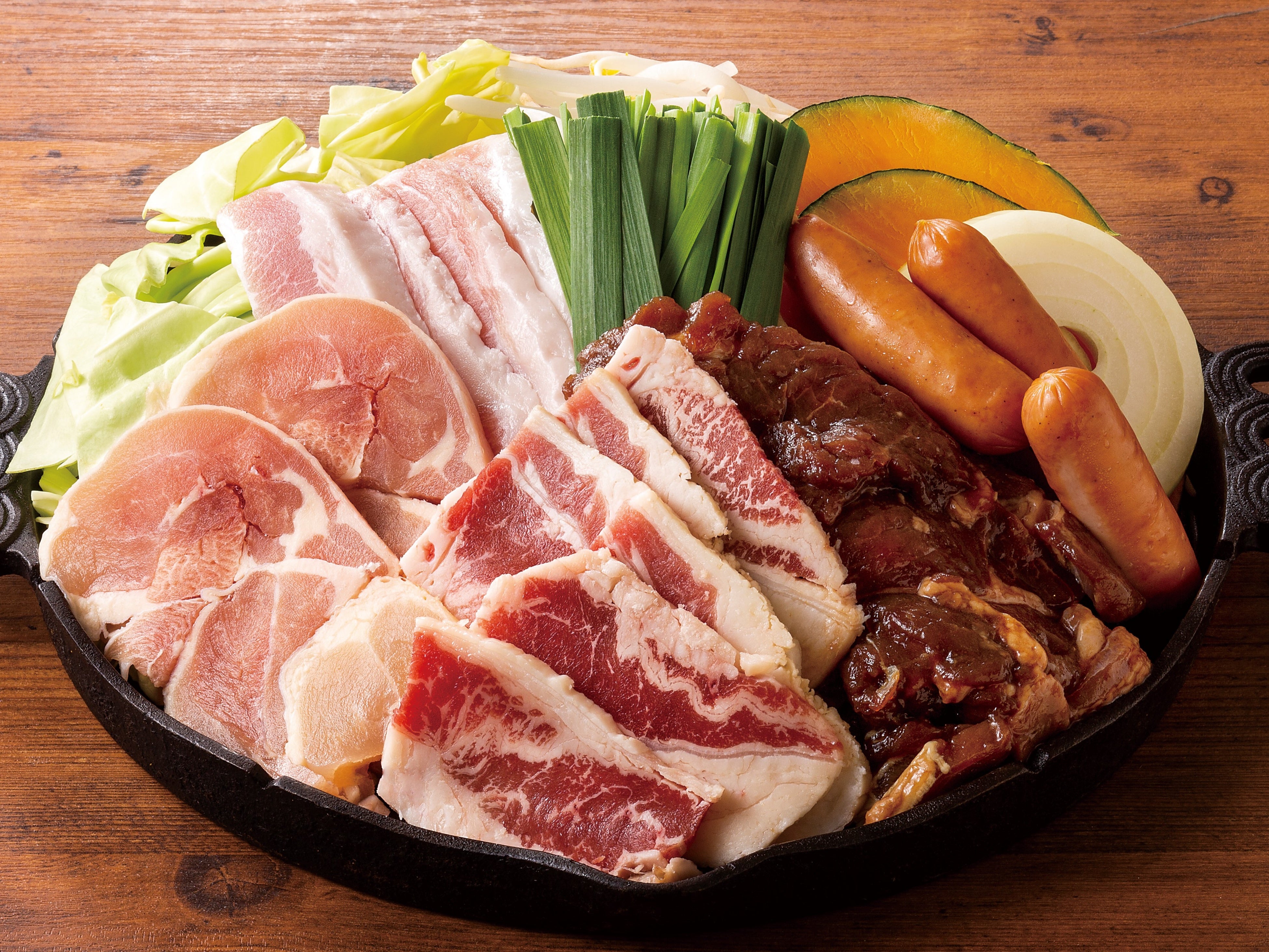 ジンギスカンBBQ食べ放題コース