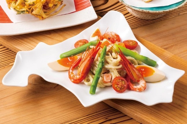 北海シマエビのルルロッソサラダ