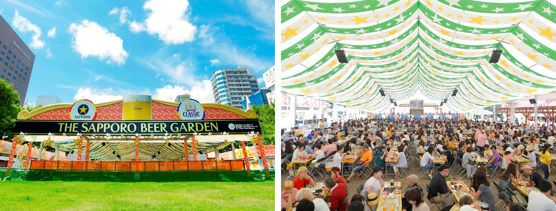 ※会場イメージ（左は2019年の様子）