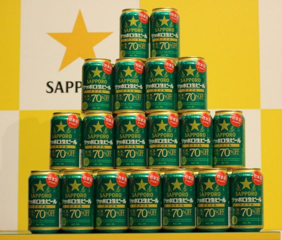 サッポロ生ビール ナナマル」が発売1週間で500万本突破 サッポロ生ビール ナナマル」が発売1週間で500万本突破