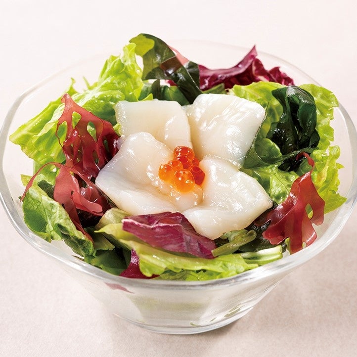 別海町帆立のミニサラダ