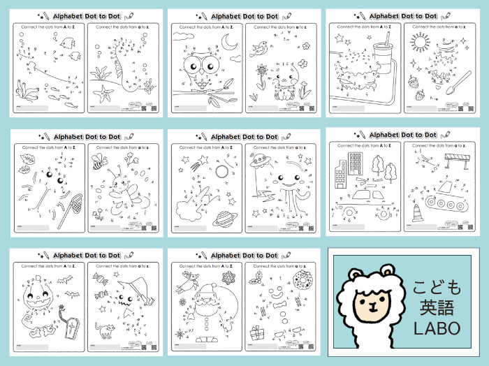 英語教育メディア「こども英語LABO」がオリジナル英語学習プリントの