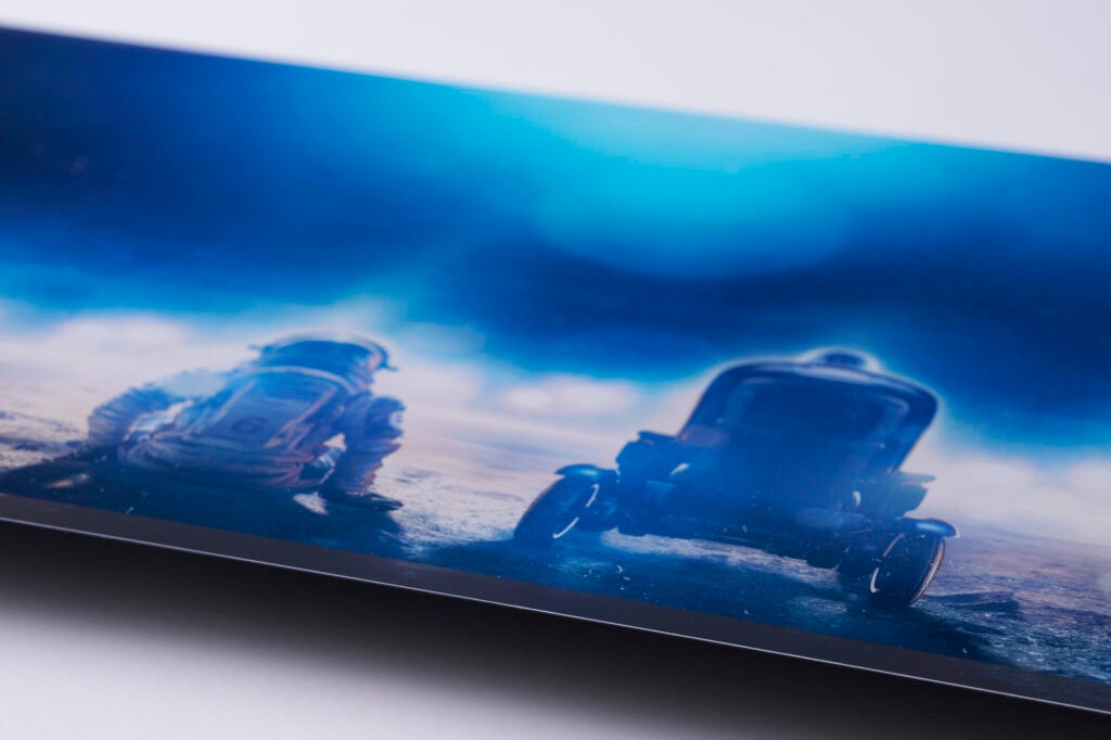 アクリルマウントによる美しい仕上がり