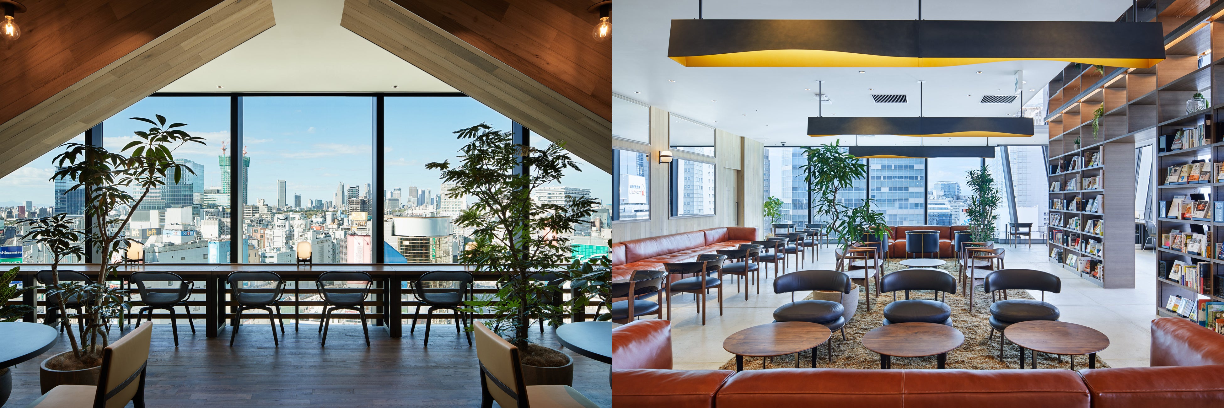 「TSUTAYA BOOKSTORE 渋谷スクランブルスクエア SHARE LOUNGE」