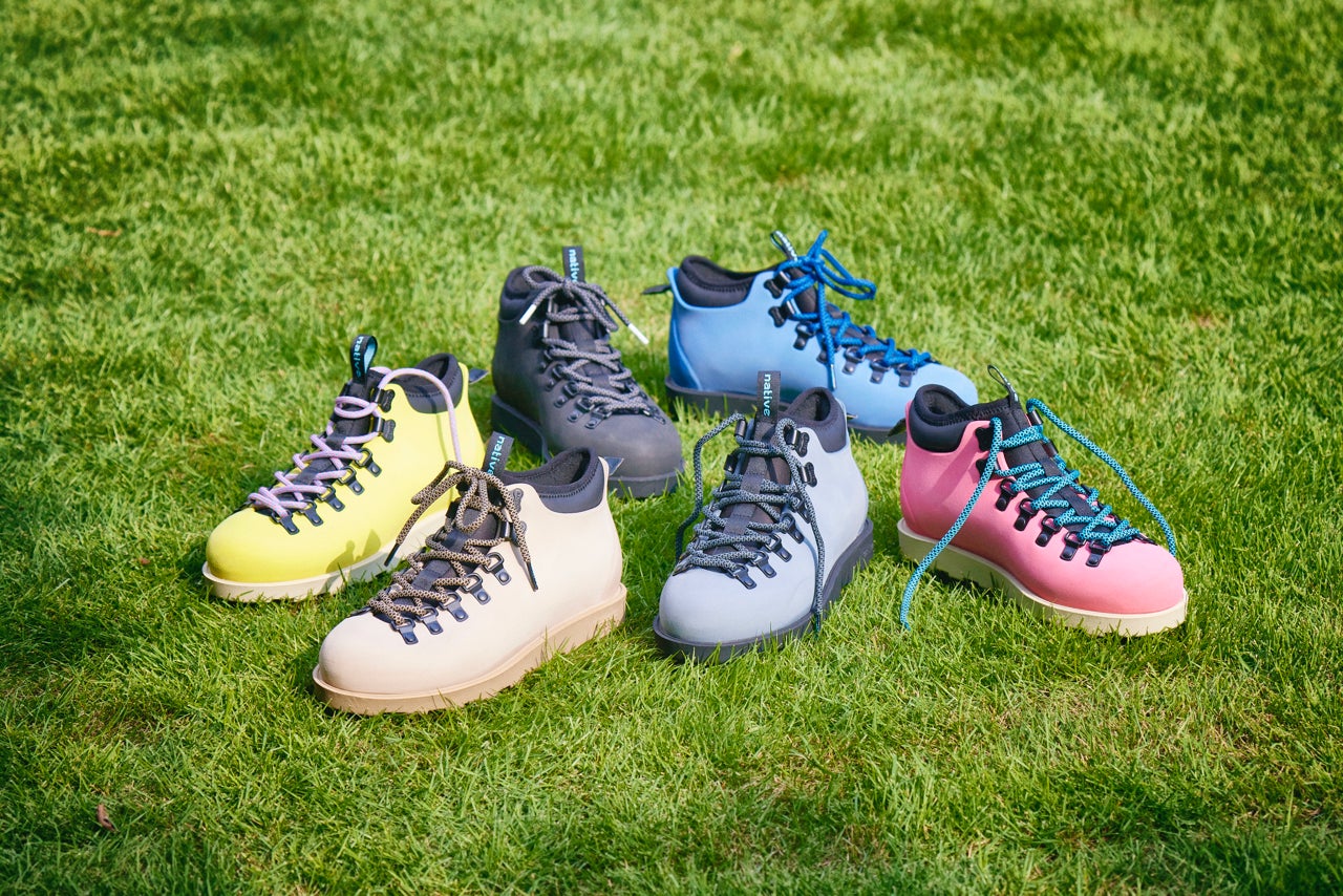 環境に配慮したサスティナブルなEVAシューズ「native shoes」2023 Fall 環境に配慮したサスティナブルなEVAシューズ「native shoes」2023 Fall