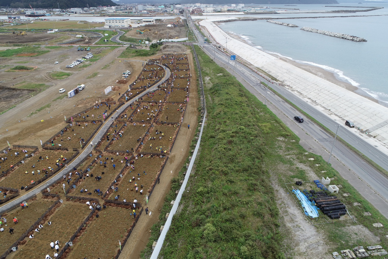 石巻復興の森植樹祭2019