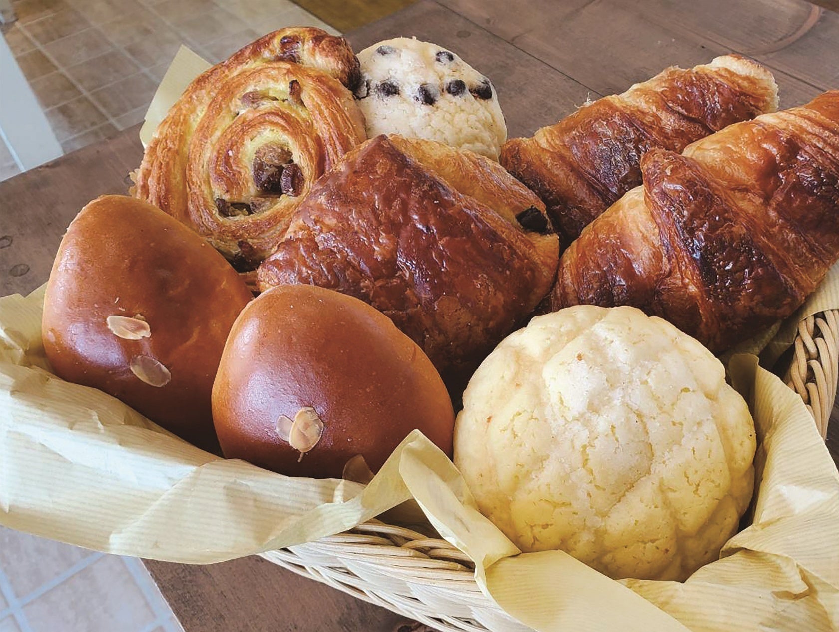 多くのパンが冷凍保存が可能です。