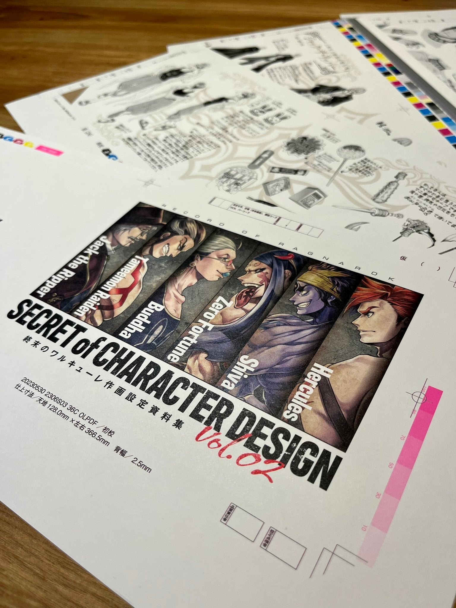 チラ見せ 総集編】「終末のワルキューレ作画設定資料集」絶賛